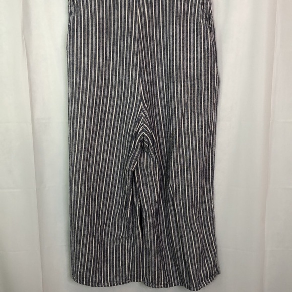 OLD NAVY Sleeveless Striped Linen-Blend Jumpsuit for Women Size M - Picture 5 of 12